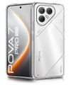 Mobielectro Clear Transparent Shockproof Scratch Resistant Protective Phone Case for Tecno POVA 7 Pro