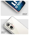 Mobielectro Clear Transparent Shockproof Scratch Resistant Protective Phone Case for LAVA Bold N1