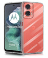 Mobielectro Soft Silicon Transparent |Scratch Resistant Clear Case for Moto G35 5G