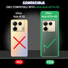 Mobielectro Clear Transparent Shockproof Scratch Resistant Protective Phone Case for Infinix Note 40 Pro 5G