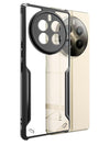 Mobielectro Camera Bump Protection | Slim Stylish 360 Protection Design |Crystal Clear | Shockproof Eagle Back Cover for Realme 12 Pro|Realme 12 Pro Plus | Realme P1 Pro 5G |Realme Narzo 70 Pro 5G - Black