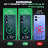Mobielectro Soft Silicon Transparent |Scratch Resistant Clear Case for IQOO Z10 Lite 5G
