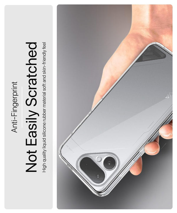 Mobielectro Clear Transparent Shockproof Scratch Resistant Protective Phone Case for Tecno POVA Curve 2 5G