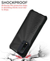Mobielectro Camera Bump Protection | Slim Stylish 360 Protection Design |Crystal Clear | Shockproof Eagle Back Cover for RedMi 9 Power - Black