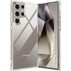 Mobielectro Soft Silicon Transparent |Scratch Resistant Clear Case for Samsung S24 Ultra 5G