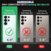 Mobielectro Clear Transparent Shockproof Scratch Resistant Protective Phone Case for Samsung S26 Ultra