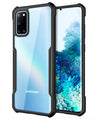 Mobielectro Camera Bump Protection | Slim Stylish 360 Protection Design |Crystal Clear | Shockproof Eagle Back Cover for Samsung A31 - Black