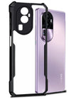 Mobielectro Camera Bump Protection | Slim Stylish 360 Protection Design |Crystal Clear | Shockproof Eagle Back Cover for Oppo RENO 10 Pro Plus 5G - Black