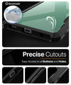 Mobielectro Camera Bump Protection | Slim Stylish 360 Protection Design |Crystal Clear | Shockproof Eagle Back Cover for Infinix Hot 50 5G - Black