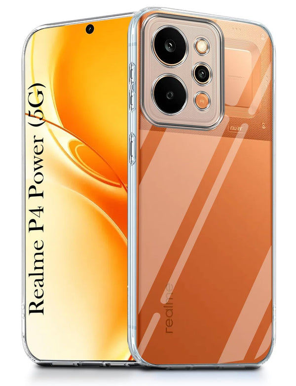 Mobielectro Clear Transparent Shockproof Scratch Resistant Protective Phone Case for Realme P4 Power