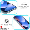 Mobielectro Clear Transparent Shockproof Scratch Resistant Protective Phone Case for POCO M8 5G