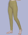 T.T. Women Solid Chudidar Cotton Lycra Cool Leggings -Beige