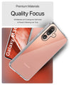 Mobielectro Clear Transparent Shockproof Scratch Resistant Protective Phone Case for Samsung M36 5G