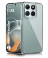 Mobielectro Clear Transparent Shockproof Scratch Resistant Protective Phone Case for Moto Edge 70 Fusion