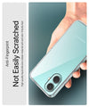Mobielectro Clear Transparent Shockproof Scratch Resistant Protective Phone Case for Tecno Spark Go 2 5G