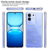 Mobielectro Soft Silicon Transparent |Scratch Resistant Clear Case for Vivo T4X 5G