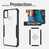 Mobielectro Camera Bump Protection | Slim Stylish 360 Protection Design |Crystal Clear | Shockproof Eagle Back Cover for Samsung M30S - Black