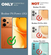 Mobielectro Clear Transparent Shockproof Scratch Resistant Protective Phone Case for Realme P4 Power