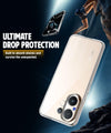 Mobielectro Clear Transparent Shockproof Scratch Resistant Protective Phone Case for Vivo T4 Pro 5G