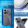 Mobielectro Clear Transparent Shockproof Scratch Resistant Protective Phone Case for Infinix Smart 8 Plus