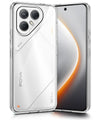 Mobielectro Clear Transparent Shockproof Scratch Resistant Protective Phone Case for Tecno POVA 7