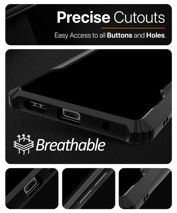 Mobielectro Camera Bump Protection | Slim Stylish 360 Protection Design |Crystal Clear | Shockproof Eagle Back Cover for RedMi Note 12 5G - Black