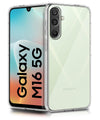 Mobielectro Soft Silicon Transparent |Scratch Resistant Clear Case for Samsung M16 5G