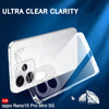 Mobielectro Clear Transparent Shockproof Scratch Resistant Protective Phone Case for Oppo Reno 15 Pro Mini