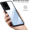 Mobielectro Camera Bump Protection | Slim Stylish 360 Protection Design |Crystal Clear | Shockproof Eagle Back Cover for Samsung S20 ULTRA- Black