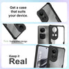 Mobielectro Camera Bump Protection | Slim Stylish 360 Protection Design |Crystal Clear | Shockproof Eagle Back Cover for Oppo RENO 10 5G |Reno 10 Pro 5G - Black