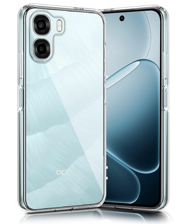 Mobielectro Clear Transparent Shockproof Scratch Resistant Protective Phone Case for Oppo K14X 5G