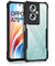 Mobielectro Camera Bump Protection | Slim Stylish 360 Protection Design |Crystal Clear | Shockproof Eagle Back Cover for Oppo A79 - Black