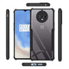 Mobielectro Camera Bump Protection | Slim Stylish 360 Protection Design |Crystal Clear | Shockproof Eagle Back Cover for OnePlus 7T - Black