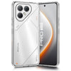 Mobielectro Clear Transparent Shockproof Scratch Resistant Protective Phone Case for Tecno POVA 7 Pro 5G