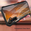 Mobielectro Camera Bump Protection | Slim Stylish 360 Protection Design |Crystal Clear | Shockproof Eagle Back Cover for Realme 6 Pro- Black