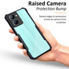 Mobielectro Camera Bump Protection | Slim Stylish 360 Protection Design |Crystal Clear | Shockproof Eagle Back Cover for Realme C33 - Black
