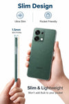 Mobielectro Clear Transparent Shockproof Scratch Resistant Protective Phone Case for Oppo F33 5G