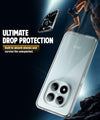 Mobielectro Clear Transparent Shockproof Scratch Resistant Protective Phone Case for Redmi Note 15 Pro