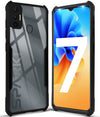 Mobielectro Camera Bump Protection | Slim Stylish 360 Protection Design |Crystal Clear | Shockproof Eagle Back Cover for Tecno Spark 7 - Black