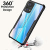 Mobielectro Camera Bump Protection | Slim Stylish 360 Protection Design |Crystal Clear | Shockproof Eagle Back Cover for Realme 9 4G |Realme 9 Pro Plus 5G - Black