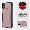 Mobielectro Camera Bump Protection | Slim Stylish 360 Protection Design |Crystal Clear | Shockproof Eagle Back Cover for RedMi Y2 - Black