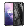 Mobielectro Camera Bump Protection | Slim Stylish 360 Protection Design |Crystal Clear | Shockproof Eagle Back Cover for OnePlus 7 | OnePlus 6T - Black