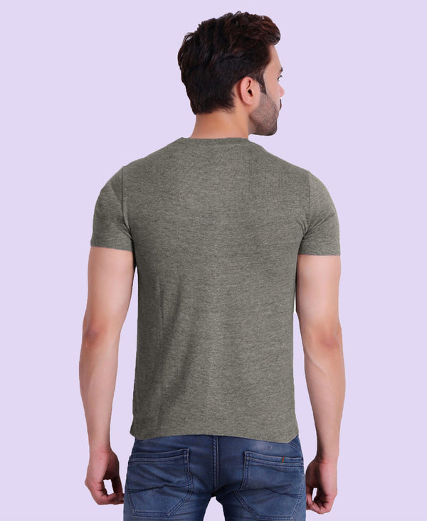 T.T. Cool Men T-Shirts Pack Of 3 White-Charcoal Mã©Lange-Grey Mã©Lange