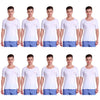 T.T. Mens Titanic Vest Pack Of 10 White
