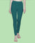 T.T. Women Solid Chudidar Cotton Lycra Cool Leggings -Emerald Green