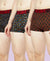 T.T. Mens Desire 100% Combed Cotton Printed Mini Top Elastic Trunk Pack Of 3 Black-Orange-Red