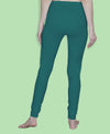 T.T. Women Solid Chudidar Cotton Lycra Cool Leggings -Emerald Green