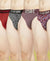T.T. Mens Desire 100% Combed Cotton Printed Brief Top Elastic Pack Of 4 Assorted