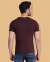 T.T. Cool Men Pack Of 3 T-Shirts Red-Cyan-Brown
