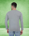 HiFlyers Men Grey Regular Fit Printed Round Neck T-Shirt